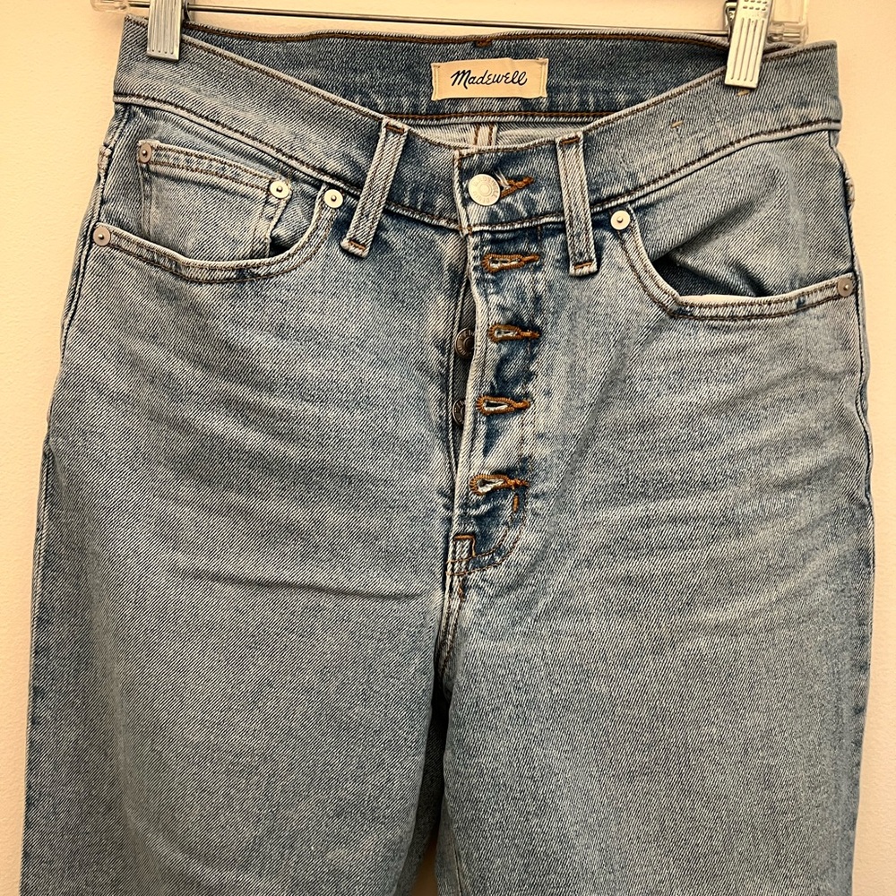 Madewell Blue High Rise Jeans Vintage-Inspired